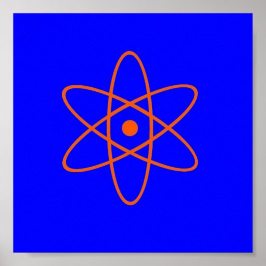Poster voor nucleaire signalisatie (Voorkant)
