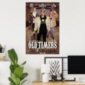 Poster voor oldtimers (Thuiskantoor)