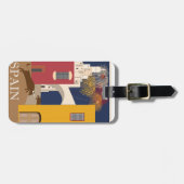 Poster voor oldtimers bagagelabel (Voorkant horizontaal)