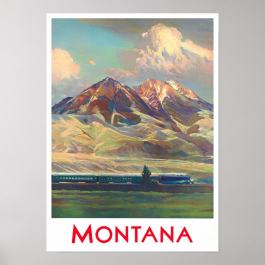 Poster voor oldtimers van Montana (Voorkant)