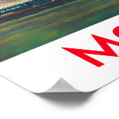 Poster voor oldtimers van Montana (Hoek)