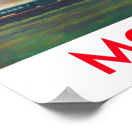 Poster voor oldtimers van Montana (Hoek)