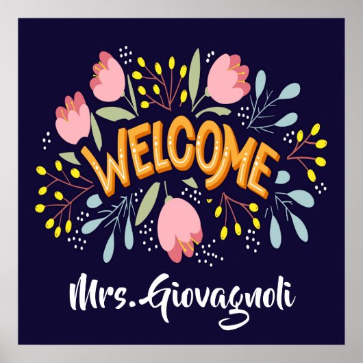 Poster voor onderwijsassistenten (Voorkant)