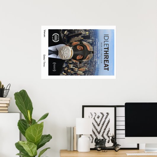 Poster voor ondraaiend schroeven (Thuiskantoor)