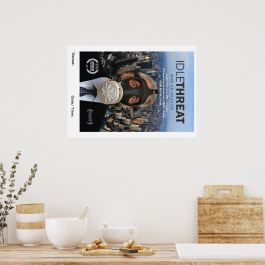 Poster voor ondraaiend schroeven (Keuken)