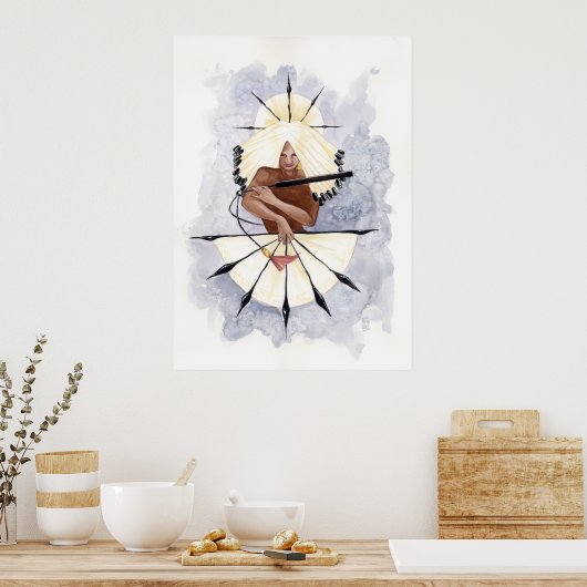 Poster voor oorlogsvans (Keuken)