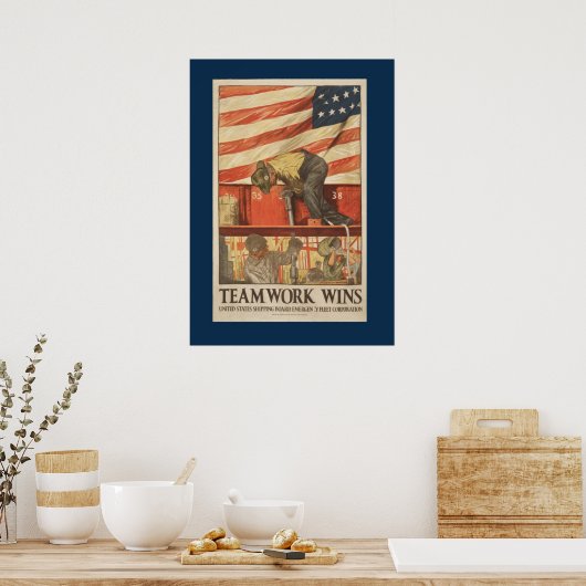  Poster voor oorlogswerk (Keuken)