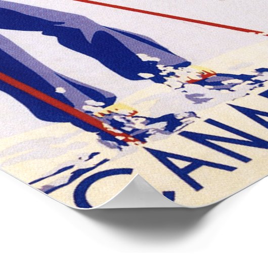 Poster voor open slippers (Hoek)