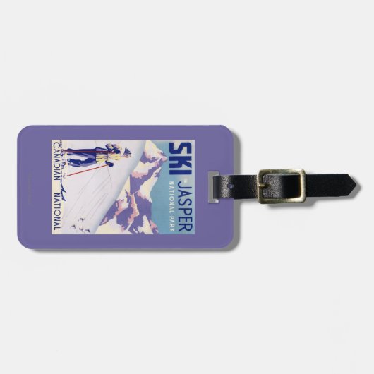 Poster voor open slippers bagagelabel (Voorkant horizontaal)