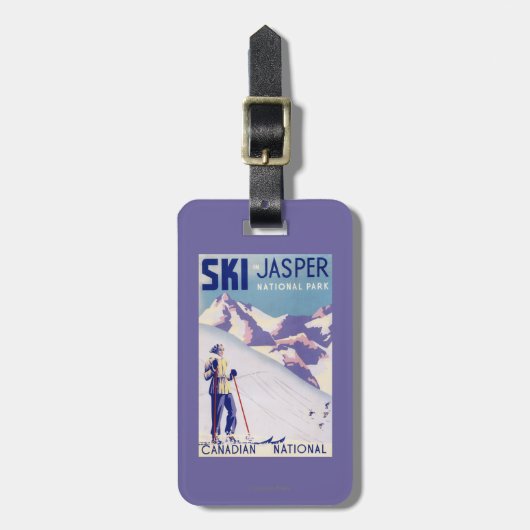 Poster voor open slippers bagagelabel (Voorkant verticaal)