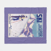 Poster voor open slippers fleece deken (Voorkant (Horizontaal))