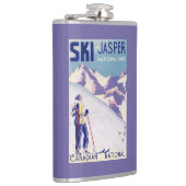 Poster voor open slippers heupfles (Rechts)