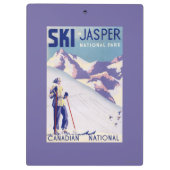 Poster voor open slippers klembord (Achterkant)