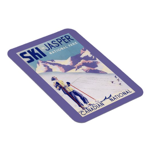 Poster voor open slippers magneet (Rechterzijde)