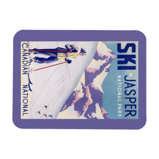 Poster voor open slippers magneet (Horizontaal)