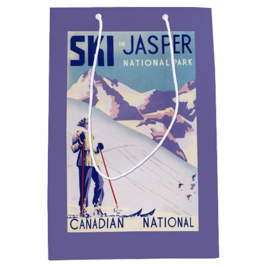 Poster voor open slippers medium cadeauzakje (Voorkant)