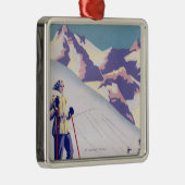 Poster voor open slippers metalen ornament (Rechts)