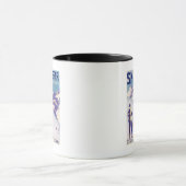 Poster voor open slippers mok (Midden)