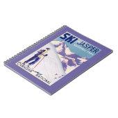 Poster voor open slippers notitieboek (Linkerzijde)