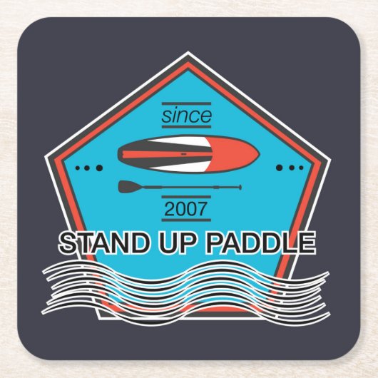 Poster voor opstand-peddel kartonnen onderzetters (Voorkant)