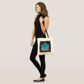 Poster voor opstand-peddel tote bag (Voorkant (model))