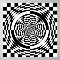 Poster voor optische illusies (vanaf $ 11,95)