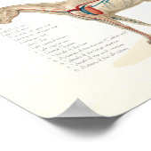 Poster voor paardenanatomie (Hoek)