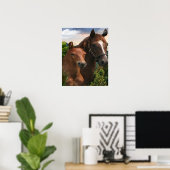 Poster voor paardenkunst (Thuiskantoor)