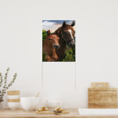 Poster voor paardenkunst (Keuken)