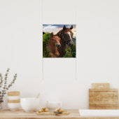 Poster voor paardenkunst (Keuken)