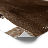 Poster voor paardenkunst met Inspirerend citaat 11 (Hoek)