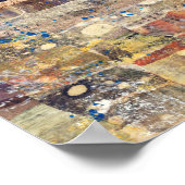 Poster voor paardenkunst of ontkoppelpapier (Hoek)