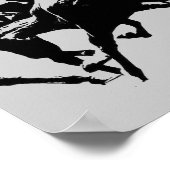 Poster voor paardenraces (Hoek)