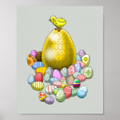 Poster voor paaseieren (Voorkant)