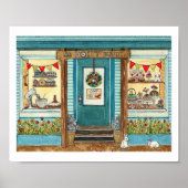 Poster voor paaskake Waterverf (Voorkant)