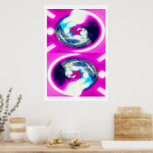 Poster voor parallelle werelden (Keuken)