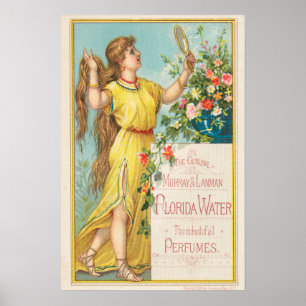  Poster voor parfumreclame