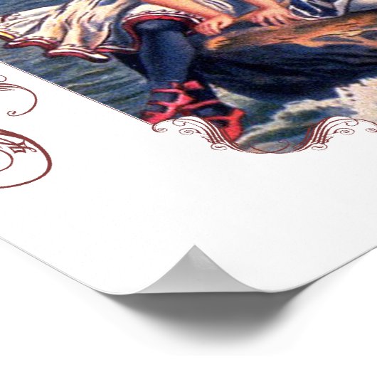  Poster voor patriottische zwemmers (Hoek)