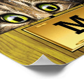 Poster voor pekelkatten (Hoek)