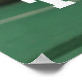 Poster voor persoonlijk Football op gamedag (Hoek)