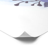 Poster voor persoonlijke Baby Giraffe (Hoek)