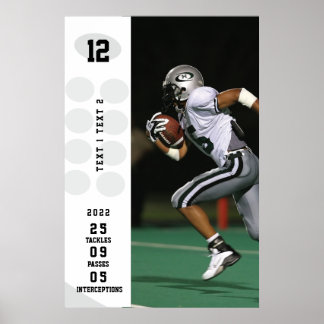 Poster voor persoonlijke game-Football