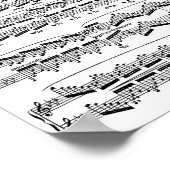 poster voor piano-muziek (Hoek)