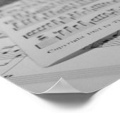 Poster voor Piccolo en vellen (Hoek)