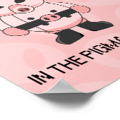 Poster voor pigmasker (Hoek)