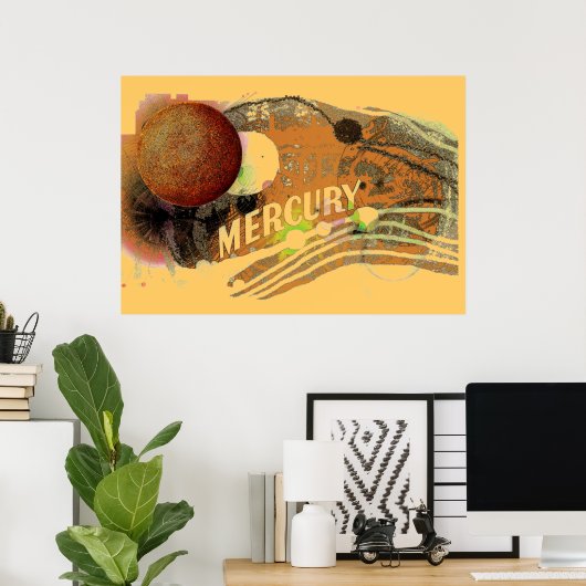 Poster voor plankkwik (Thuiskantoor)