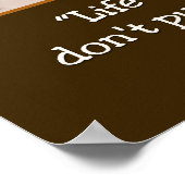 Poster voor pokerspel (Kaarten voor honden) (Hoek)