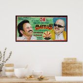 Poster voor politieke reclamebillboard van India (Keuken)