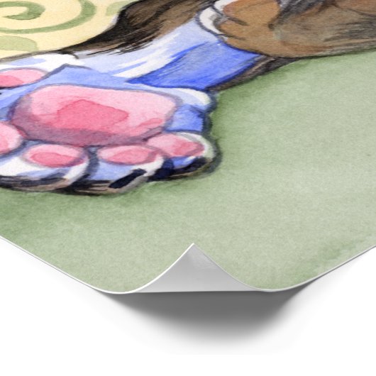 Poster voor poppen en staarten (Hoek)