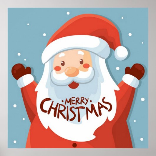 Poster voor pretkerst (Voorkant)